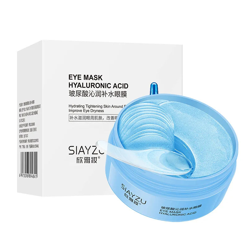 Hyaluronic Acid Collagen Eye Patches – 60PCS Hydrating & Firming Care